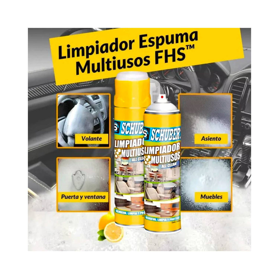 Espuma limpia autos - multiproposito