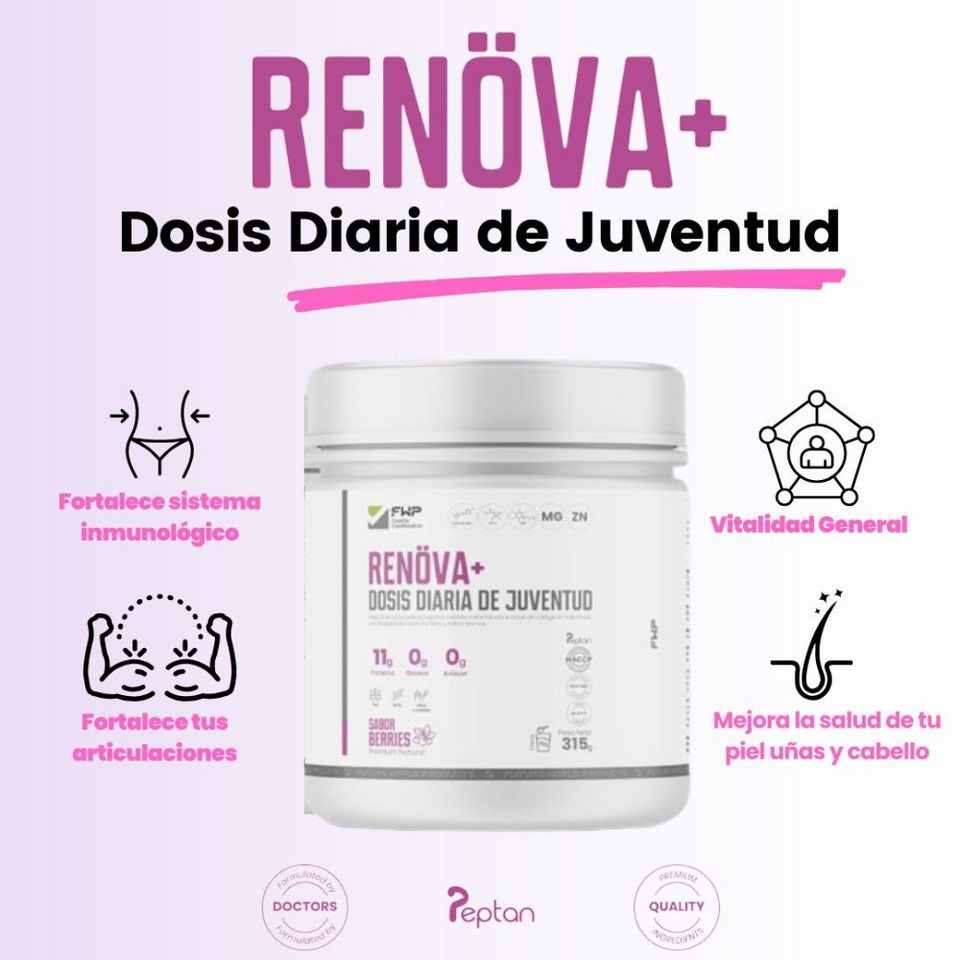 RENÖVA+ | Tu dosis Diaria de Juventud y Vitalidad